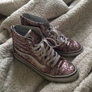 Van Glitter Skate Hi